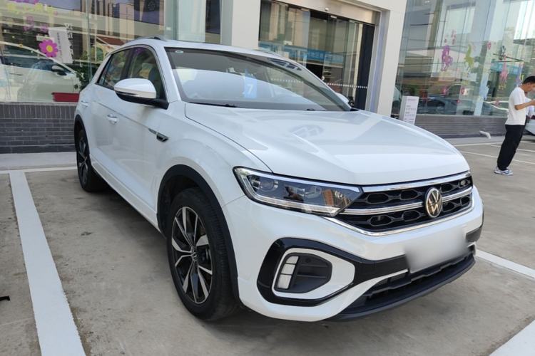 Used Volkswagen T-ROC 2025 300TSI DSG Two-Wheel Drive Chen Guang Edition Front Right 45 Deg