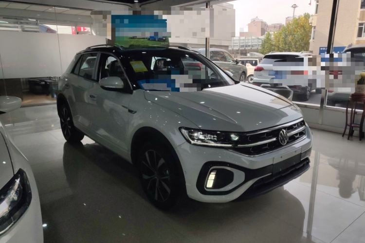 Used Volkswagen T-ROC 2025 Facelift Model 2 300TSI DSG Two-Wheel Drive Xingguang Edition Front Right 45 Deg