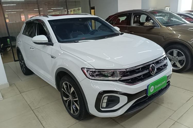 Used Volkswagen T-ROC 2025 300TSI DSG Two-Wheel Drive Chen Guang Edition Front Right 45 Deg