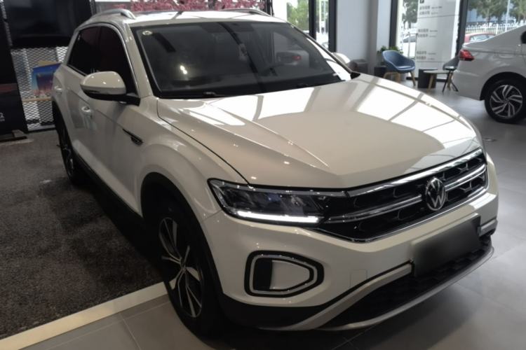 Used Volkswagen T-ROC 2025 Facelift Model 2 280TSI DSG Two-Wheel Drive Shiguang Edition Front Right 45 Deg