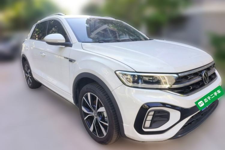 Used Volkswagen T-ROC 2025 300TSI DSG Two-Wheel Drive Chen Guang Edition Front Right 45 Deg