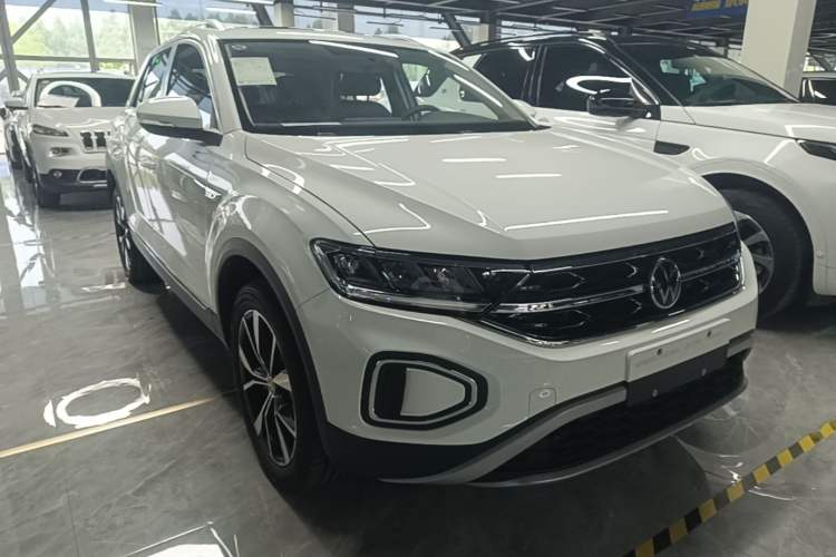 Used Volkswagen T-ROC 2025 Facelift Model 2 280TSI DSG Two-Wheel Drive Shiguang Edition Front Right 45 Deg