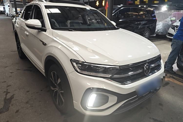 Used Volkswagen T-ROC 2025 Facelifted 300TSI DSG Two-Wheel-Drive Chen Guang Edition Front Right 45 Deg