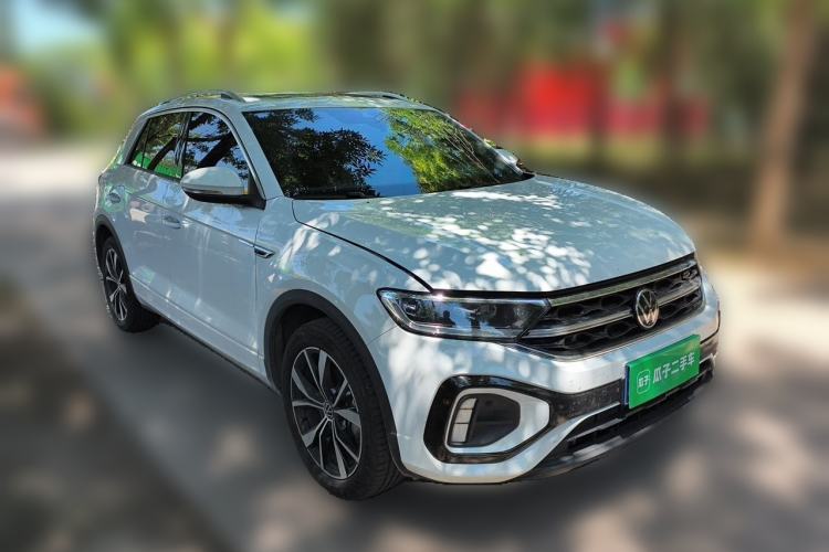 Used Volkswagen T-ROC 2025 300TSI DSG Two-Wheel Drive Chen Guang Edition Front Right 45 Deg