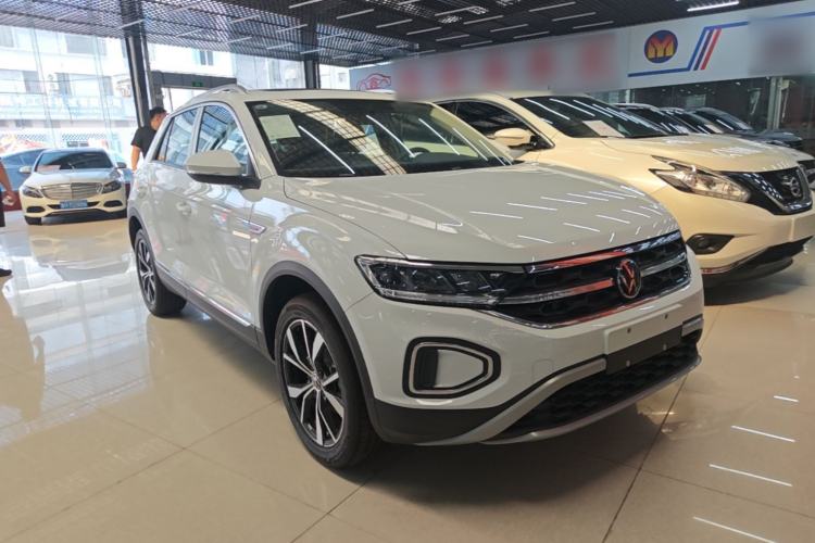 Used Volkswagen T-ROC 2025 Facelift Model 2 280TSI DSG Two-Wheel Drive Shiguang Edition Front Right 45 Deg