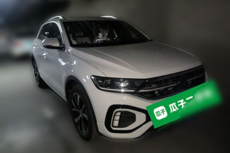 Used Volkswagen T-ROC 2025 Facelifted 300TSI DSG Two-Wheel-Drive Chen Guang Edition Front Right 45 Deg