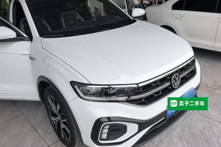 Used Volkswagen T-ROC 2025 300TSI DSG Two-Wheel Drive Chen Guang Edition Front Right 45 Deg