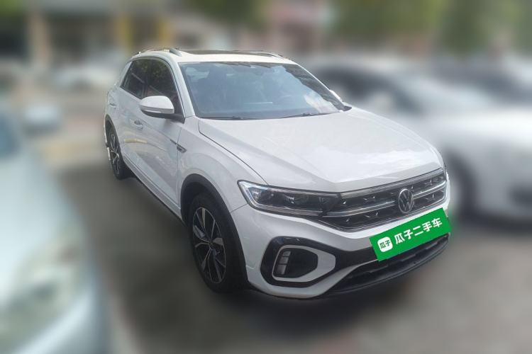 Used Volkswagen T-ROC 2025 300TSI DSG Two-Wheel Drive Chen Guang Edition Front Right 45 Deg