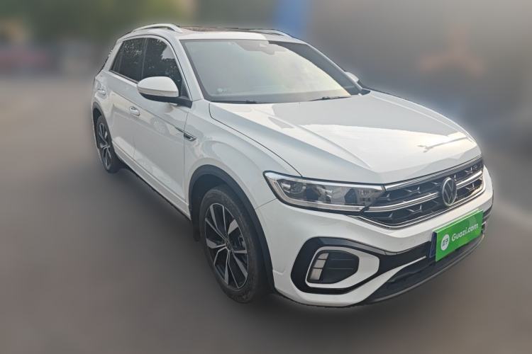 Used Volkswagen T-ROC 2025 300TSI DSG Two-Wheel Drive Chen Guang Edition Front Right 45 Deg