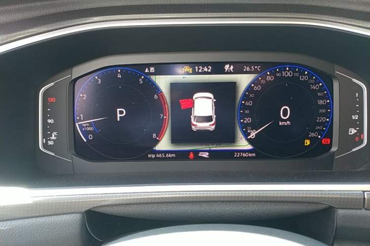 Used Volkswagen T-ROC 2025 300TSI DSG Two-Wheel Drive Chen Guang Edition Instrument Cluster