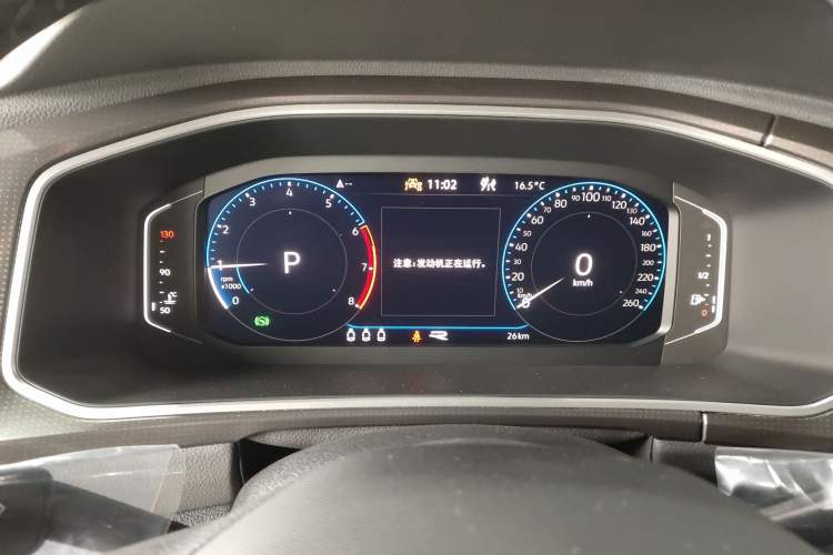 Used Volkswagen T-ROC 2025 Facelift Model 2 300TSI DSG Two-Wheel Drive Xingguang Edition Instrument Cluster