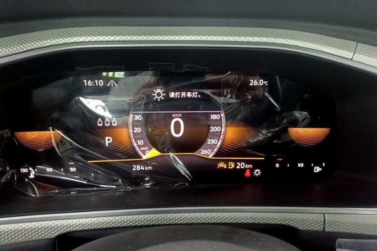 Used Volkswagen T-ROC 2025 Facelift Model 2 280TSI DSG Two-Wheel Drive Shiguang Edition Instrument Cluster