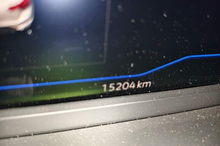 Used Volkswagen T-ROC 2025 300TSI DSG Two-Wheel Drive Chen Guang Edition Odometer Close Up
