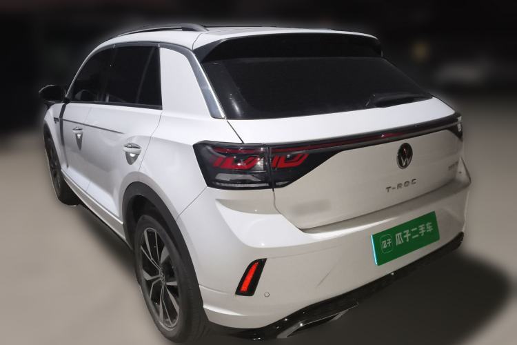 Used Volkswagen T-ROC 2025 300TSI DSG Two-Wheel Drive Chen Guang Edition Rear Left 45 Deg