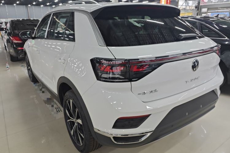 Used Volkswagen T-ROC 2025 Facelift Model 2 280TSI DSG Two-Wheel Drive Shiguang Edition Rear Left 45 Deg