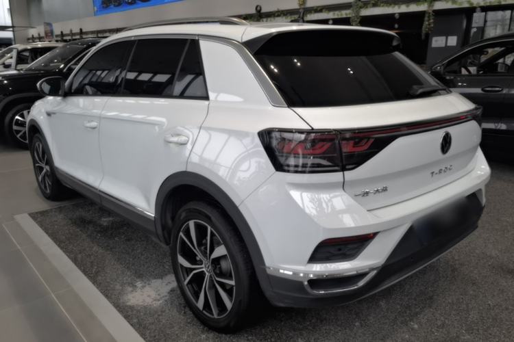 Used Volkswagen T-ROC 2025 Facelift Model 2 280TSI DSG Two-Wheel Drive Shiguang Edition Rear Left 45 Deg