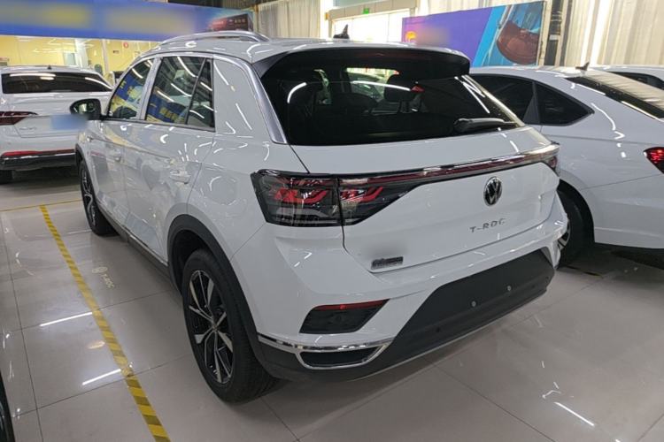 Used Volkswagen T-ROC 2025 Facelift Model 2 280TSI DSG Two-Wheel Drive Shiguang Edition Rear Left 45 Deg