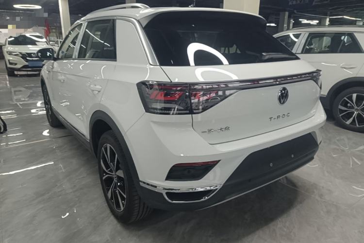 Used Volkswagen T-ROC 2025 Facelift Model 2 280TSI DSG Two-Wheel Drive Shiguang Edition Rear Left 45 Deg