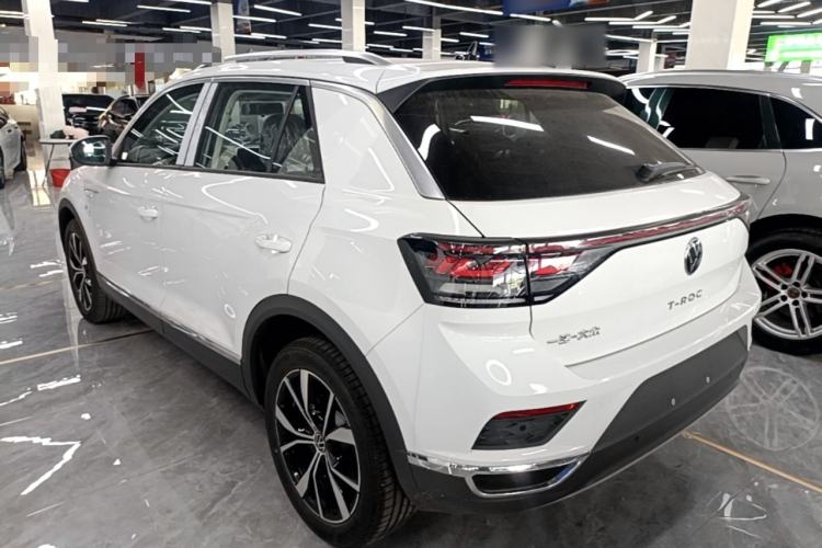 Used Volkswagen T-ROC 2025 Facelift Model 2 280TSI DSG Two-Wheel Drive Shiguang Edition Rear Left 45 Deg