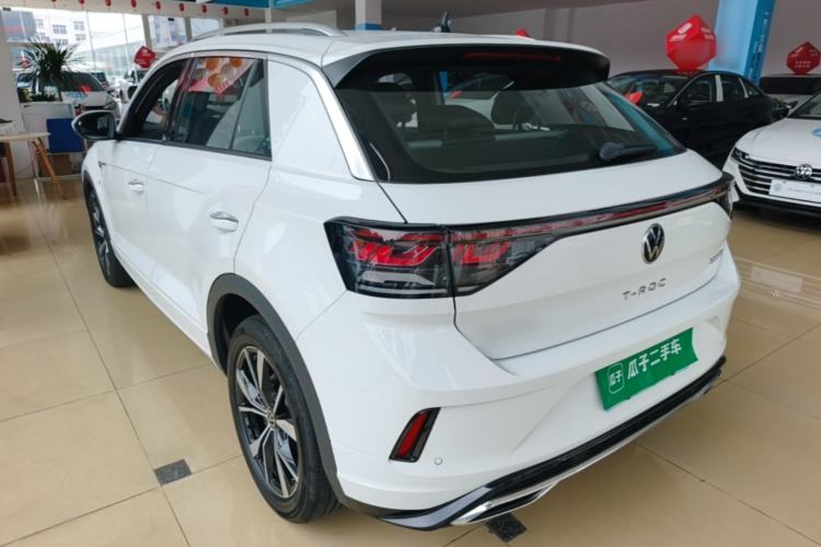 Used Volkswagen T-ROC 2025 300TSI DSG Two-Wheel Drive Chen Guang Edition Rear Left 45 Deg