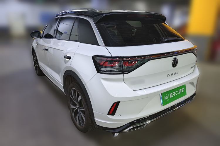 Used Volkswagen T-ROC 2025 300TSI DSG Two-Wheel Drive Chen Guang Edition Rear Left 45 Deg