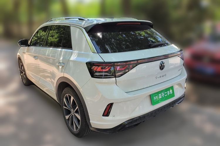 Used Volkswagen T-ROC 2025 300TSI DSG Two-Wheel Drive Chen Guang Edition Rear Left 45 Deg