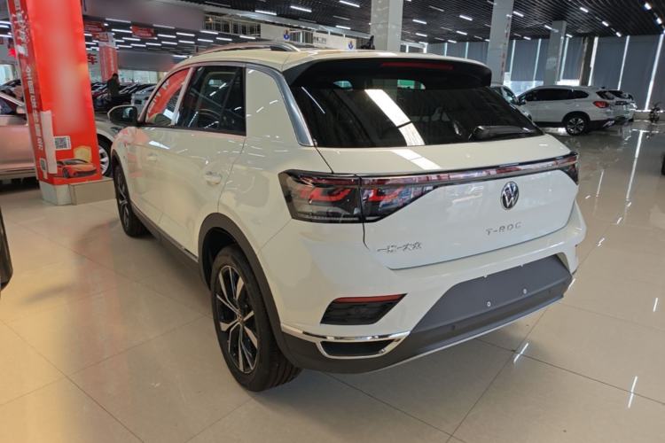 Used Volkswagen T-ROC 2025 Facelift Model 2 280TSI DSG Two-Wheel Drive Shiguang Edition Rear Left 45 Deg
