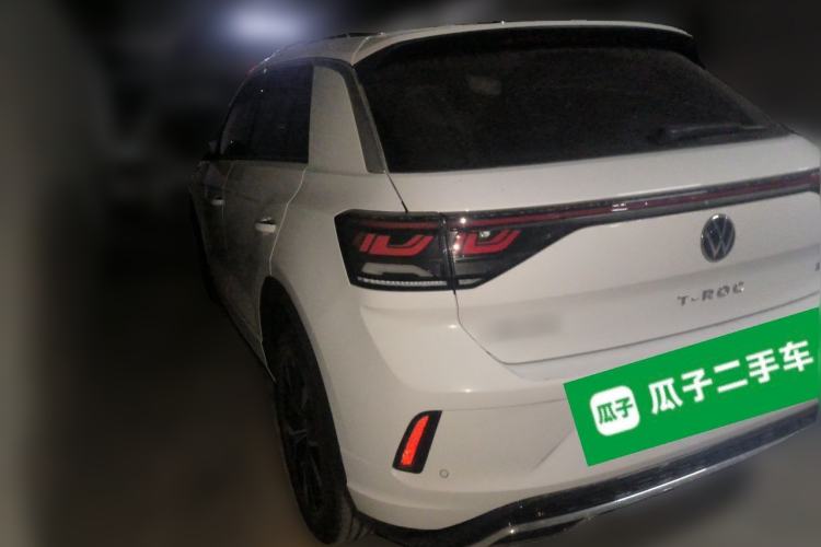 Used Volkswagen T-ROC 2025 Facelifted 300TSI DSG Two-Wheel-Drive Chen Guang Edition Rear Left 45 Deg