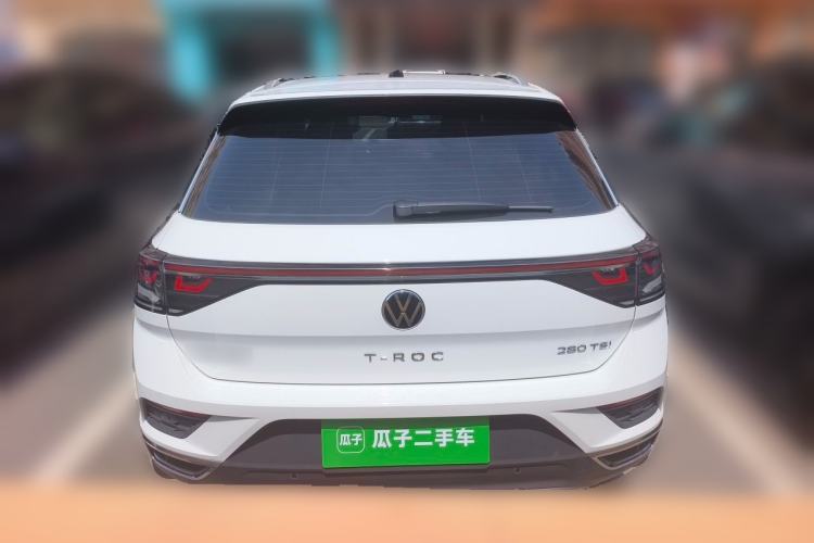 Used Volkswagen T-ROC 2025 280TSI DSG Two-Wheel Drive Time Edition Rear