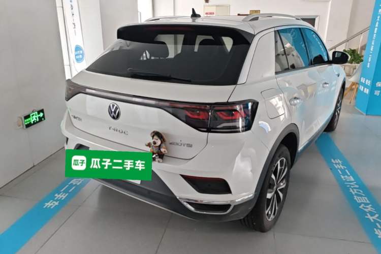 Used Volkswagen T-ROC 2025 280TSI DSG Two-Wheel Drive Time Edition Rear Right 45 Deg