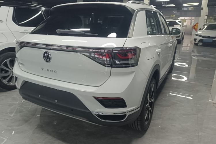 Used Volkswagen T-ROC 2025 Facelift Model 2 280TSI DSG Two-Wheel Drive Shiguang Edition Rear Right 45 Deg