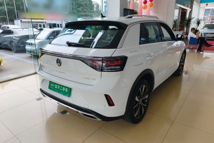 Used Volkswagen T-ROC 2025 300TSI DSG Two-Wheel Drive Chen Guang Edition Rear Right 45 Deg