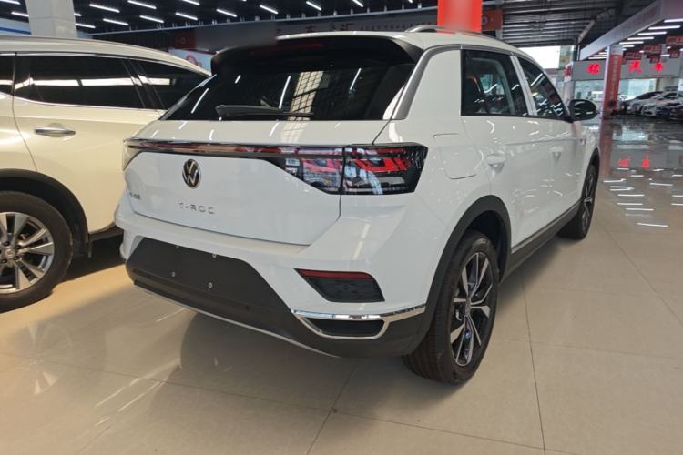 Used Volkswagen T-ROC 2025 Facelift Model 2 280TSI DSG Two-Wheel Drive Shiguang Edition Rear Right 45 Deg