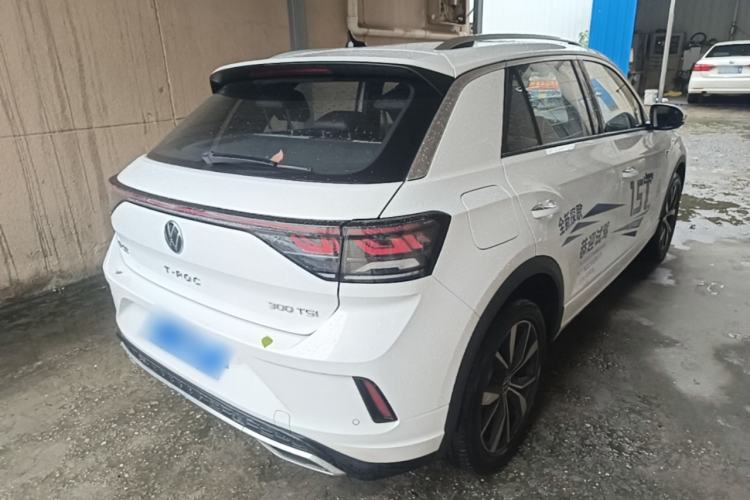 Used Volkswagen T-ROC 2025 300TSI DSG Two-Wheel Drive Chen Guang Edition Rear Right 45 Deg