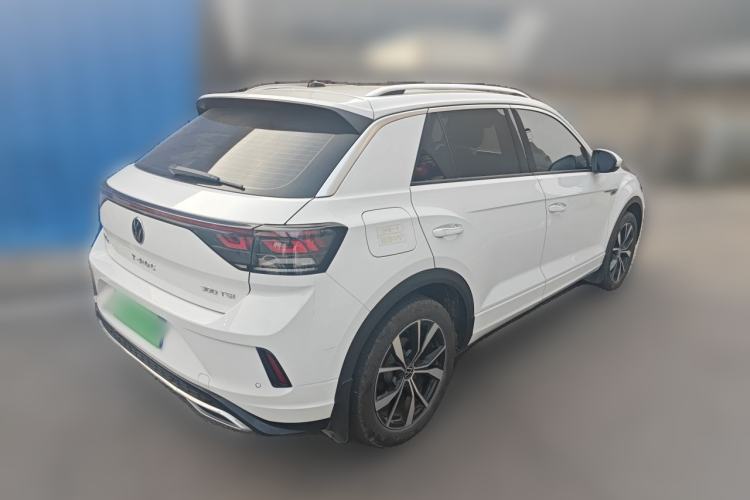 Used Volkswagen T-ROC 2025 300TSI DSG Two-Wheel Drive Chen Guang Edition Rear Right 45 Deg