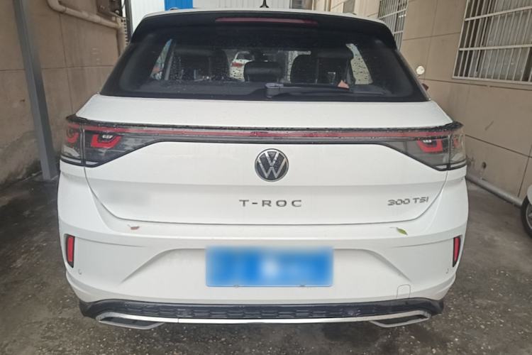 Used Volkswagen T-ROC 2025 300TSI DSG Two-Wheel Drive Chen Guang Edition Rear