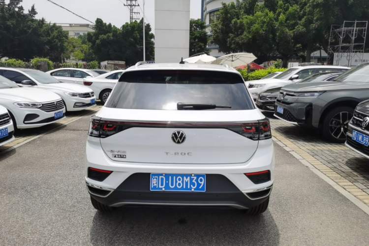 Used Volkswagen T-ROC 2025 Facelift Model 2 280TSI DSG Two-Wheel Drive Shiguang Edition Rear