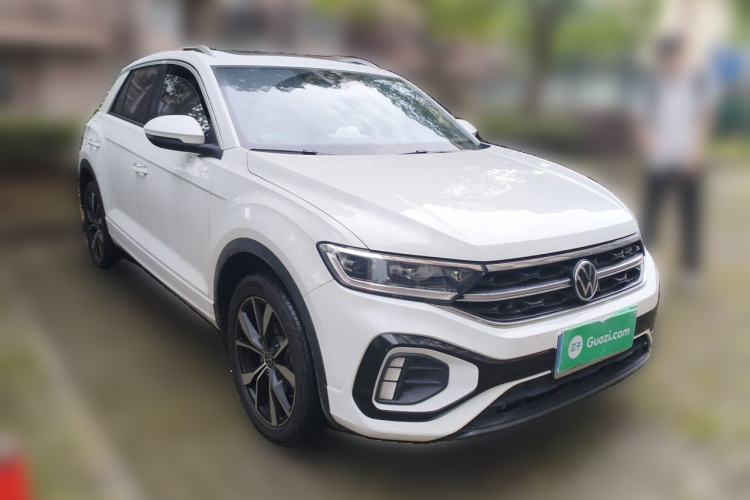Used Volkswagen T-ROC 2026 Model 300TSI DSG Two-Wheel Drive Chenguang Edition Front Right 45 Deg
