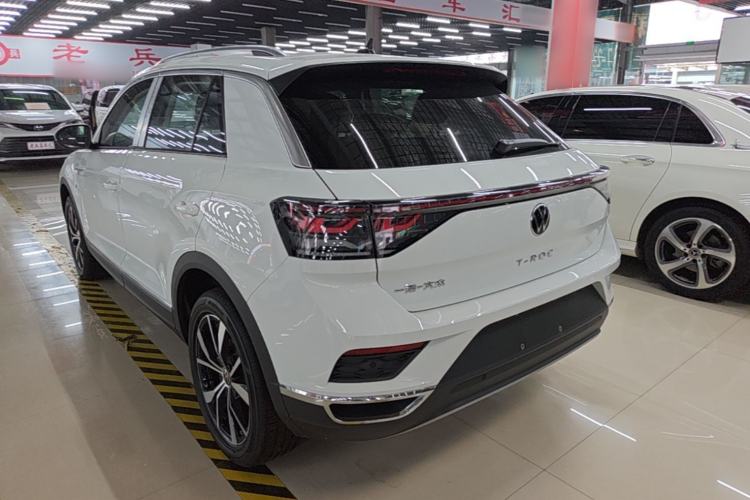 Used Volkswagen T-ROC 2026 Model 280TSI DSG Two-Wheel Drive Shiguang Edition Rear Left 45 Deg