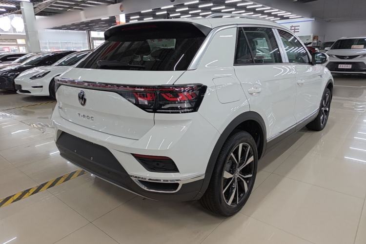 Used Volkswagen T-ROC 2026 Model 280TSI DSG Two-Wheel Drive Shiguang Edition Rear Right 45 Deg