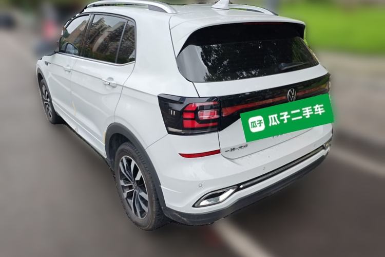 Used Volkswagen Tacqua 2021 280TSI DSG R-Line Connected Version Rear Left 45 Deg