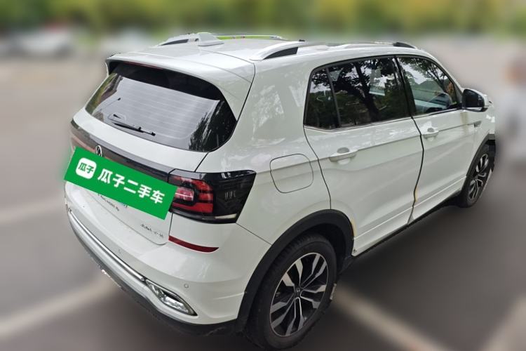 Used Volkswagen Tacqua 2021 280TSI DSG R-Line Connected Version Rear Right 45 Deg