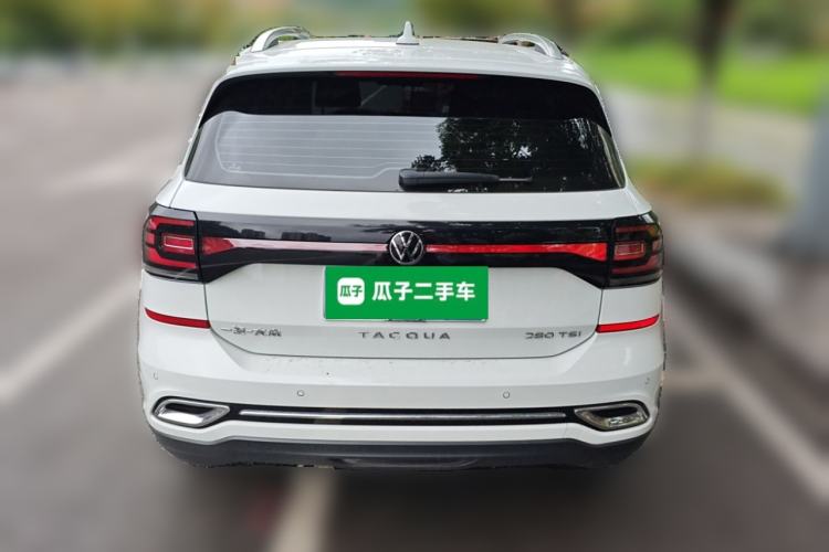 Used Volkswagen Tacqua 2021 280TSI DSG R-Line Connected Version Rear