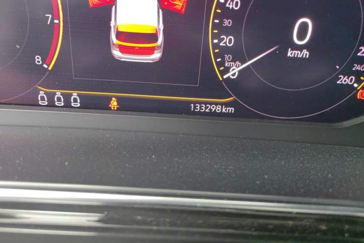 Used Volkswagen Tacqua 2020 1.5L Automatic Yue Odometer Close Up