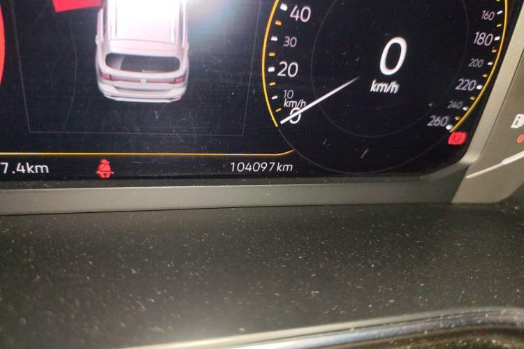 Used Volkswagen Tacqua 2020 1.5L Automatic Yue Odometer Close Up