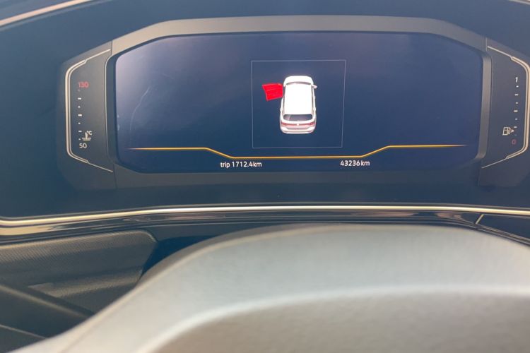 Used Volkswagen Tacqua 2020 1.5L Automatic Yue Odometer Close Up