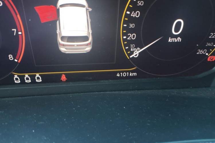 Used Volkswagen Tacqua 2020 1.5L Automatic Yue Odometer Close Up