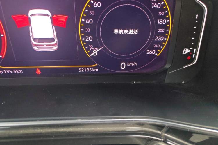 Used Volkswagen Tacqua 2020 1.5L Automatic Yue Odometer Close Up