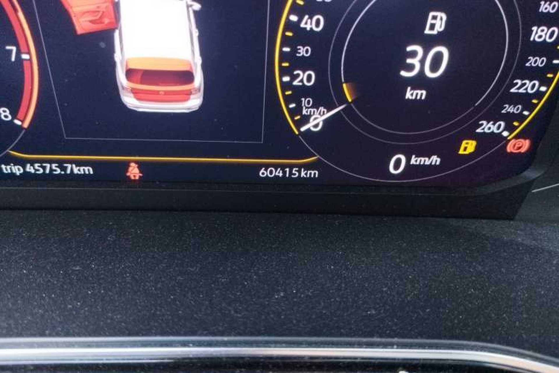 Used Volkswagen Tacqua 2020 1.5L Automatic Yue Odometer Close Up