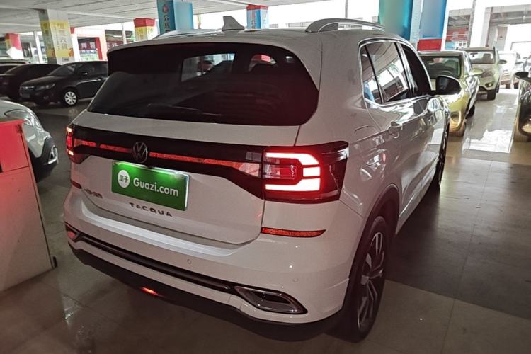 Used Volkswagen Tacqua 2020 1.5L Automatic R-Line Rear Right 45 Deg